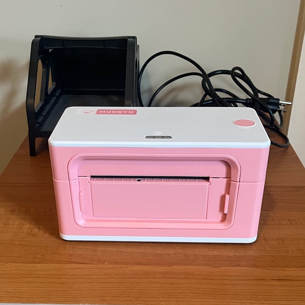 Munbyn Thermal Printer and Auto-feed Label Holster